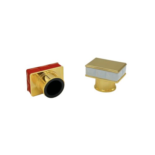 Tampas de vidro para frascos de perfume de alta qualidade no atacado Partes de um frasco de perfume